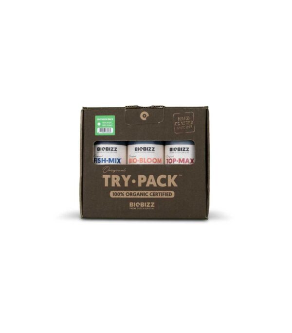 TRY PACK FERTILIZANTE OUTDOOR 750ML BIOBIZZ
