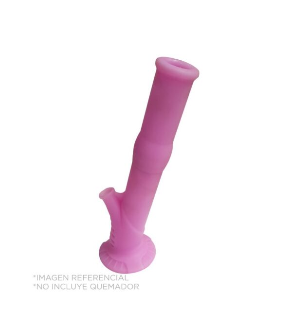 BONG SILICONA FLUORESCENTE 35CM 2 PIEZA