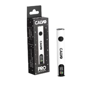 VAPER BATERIA 510 LED WHITE CALVO GLASS