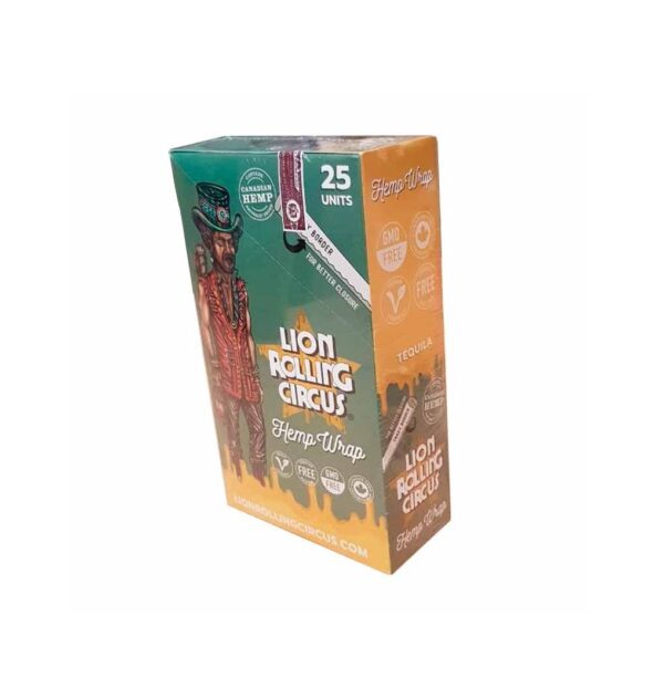 BLUNT LION ROLLING CIRCUS HEMP WRAP TEQUILA