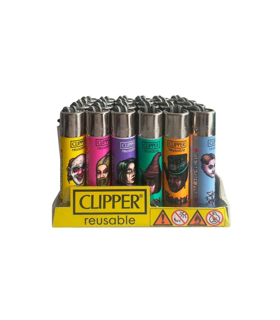 ENCENDEDOR CLIPPER SURTIDO LION ROLLING CIRCUS