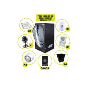 PACK INDOOR DB 80X80X160CM VANGUARD 300W